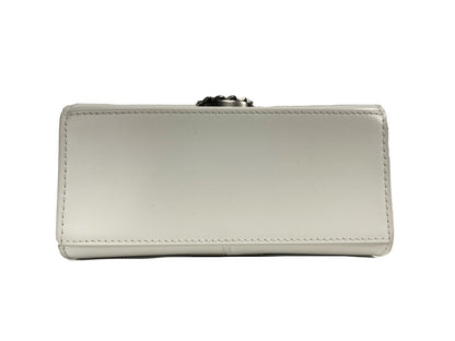 Marc Jacobs The St. Marc Mini White Leather Top Handle Satchel