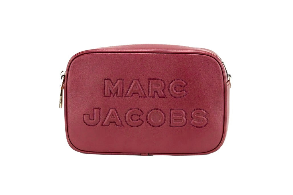 Marc Jacobs The Flash Pomegranate Leather Camera Bag
