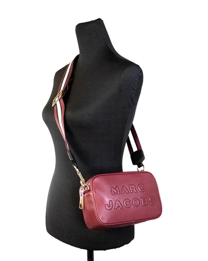 Marc Jacobs The Flash Pomegranate Leather Camera Bag