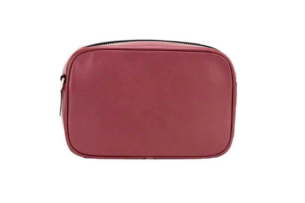 Marc Jacobs The Flash Pomegranate Leather Camera Bag