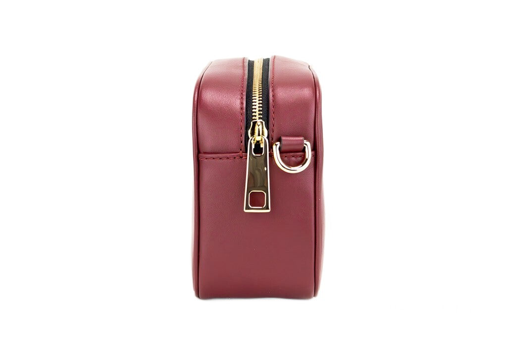 Marc Jacobs The Flash Pomegranate Leather Camera Bag