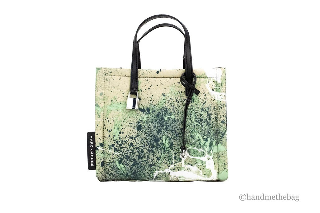 Marc Jacobs The Mini Tote Splatter Paint Nylon Crossbody Bag