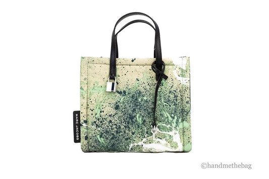 Marc Jacobs The Mini Tote Splatter Paint Nylon Crossbody Bag