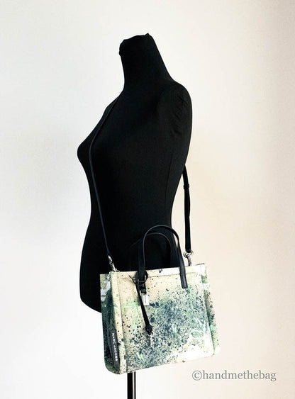 Marc Jacobs The Mini Tote Splatter Paint Nylon Crossbody Bag