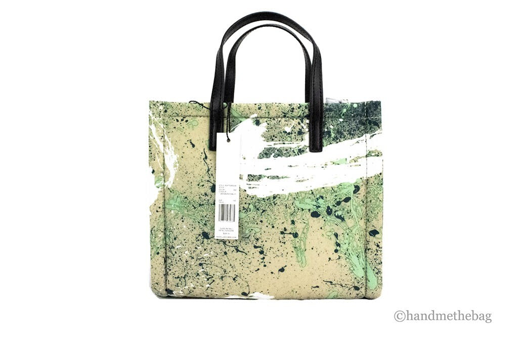 Marc Jacobs The Mini Tote Splatter Paint Nylon Crossbody Bag