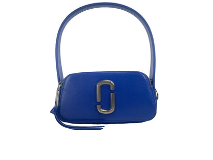 Marc Jacobs The Slingshot Cobalt Leather Shoulder Bag