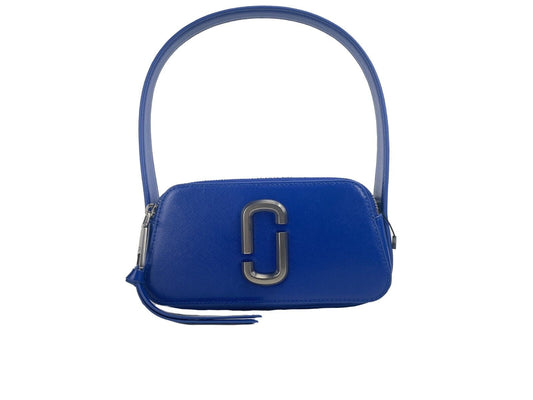 Marc Jacobs The Slingshot Cobalt Leather Shoulder Bag
