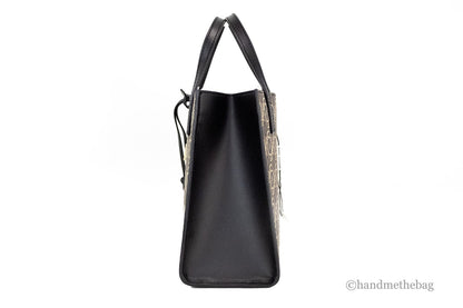 Marc Jacobs The Mini Grind Signet Printed Leather Crossbody Bag