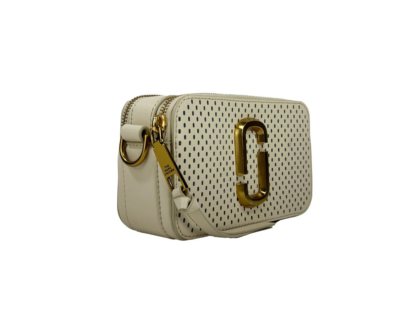 Marc Jacobs The Snapshot Perforated Leather Crossbody Bag