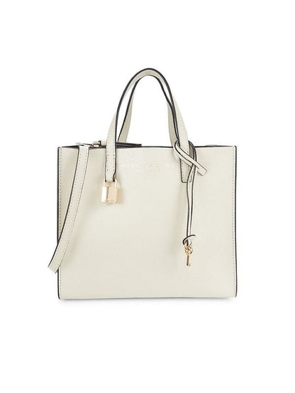 Marc Jacobs The Grind Mini Tote Bag in Marshmallow