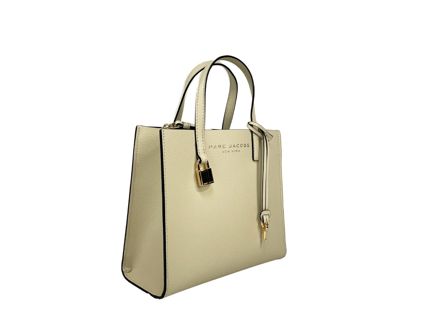 Marc Jacobs The Grind Mini Tote Bag in Marshmallow