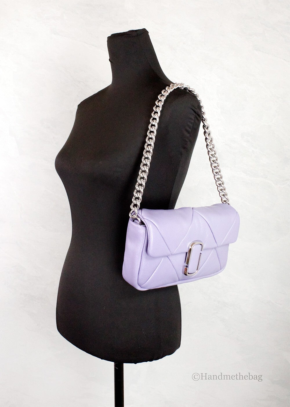 Marc Jacobs The J Marc Daybreak Diamond Quilted Leather Shoulder Bag