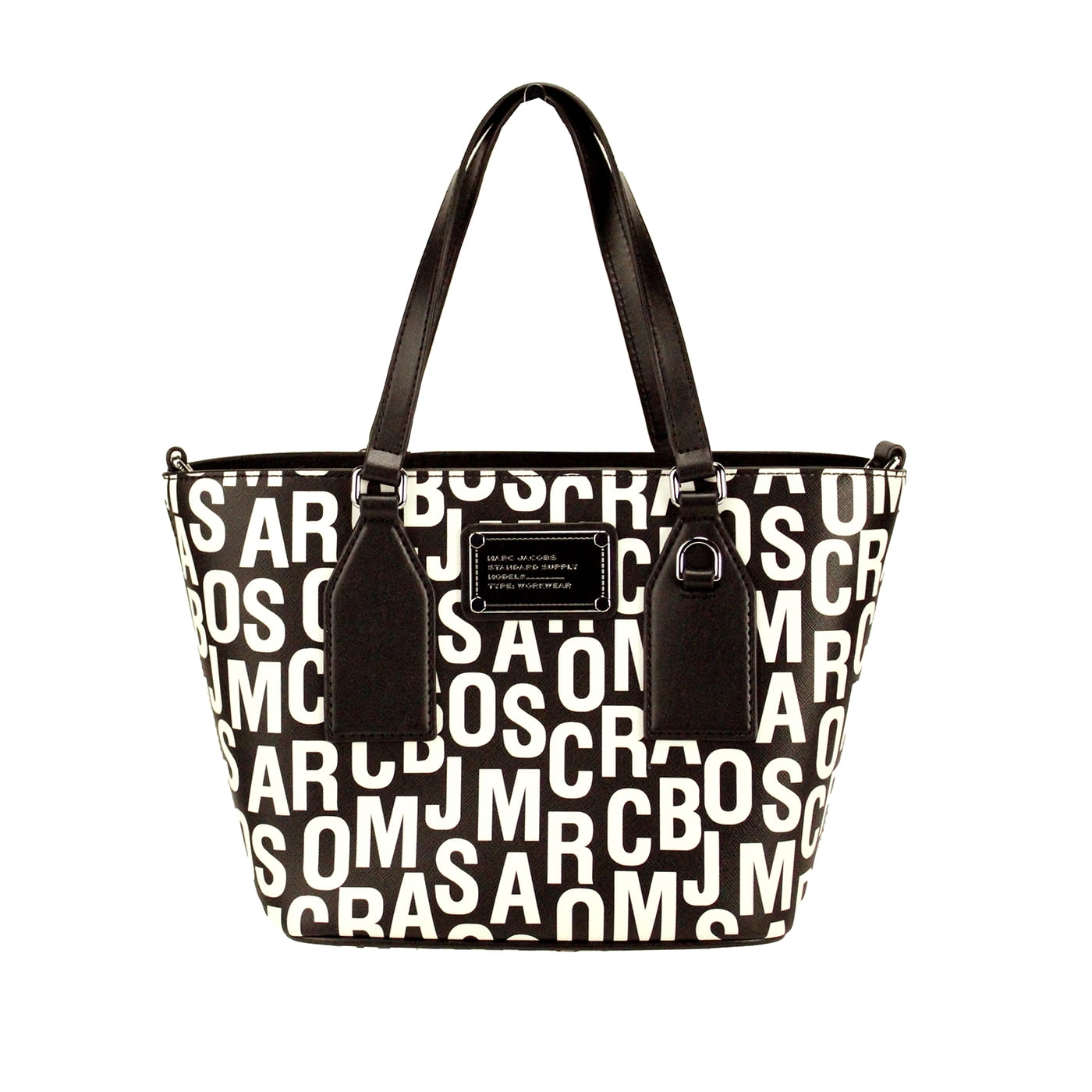 Marc Jacobs The Monogram Saffiano Leather Tote Crossbody Bag