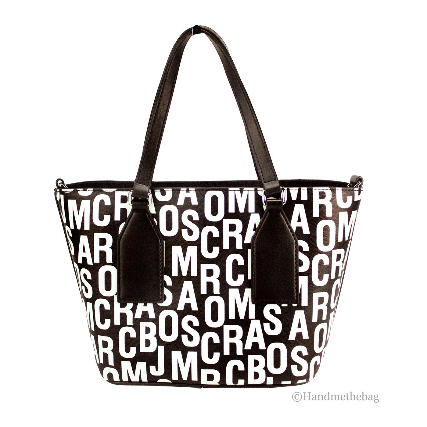 Marc Jacobs The Monogram Saffiano Leather Tote Crossbody Bag