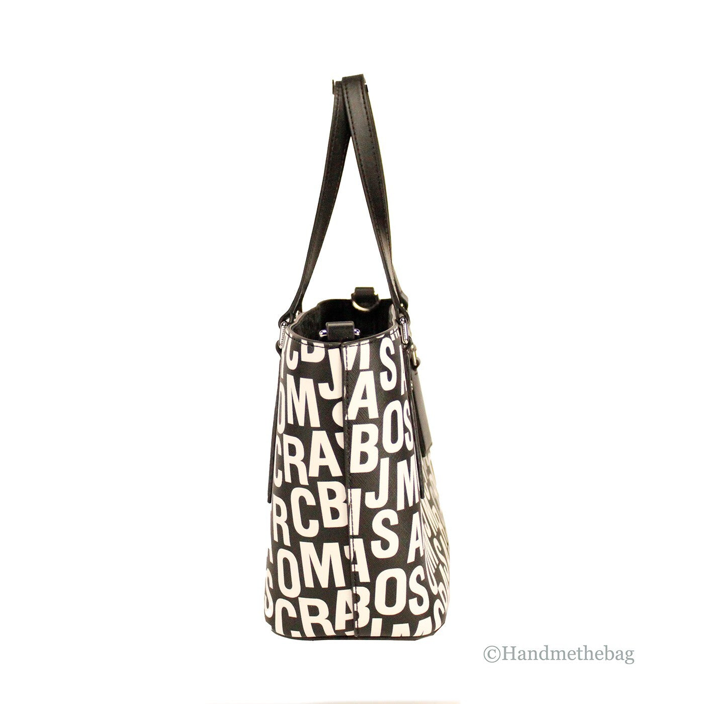 Marc Jacobs The Monogram Saffiano Leather Tote Crossbody Bag