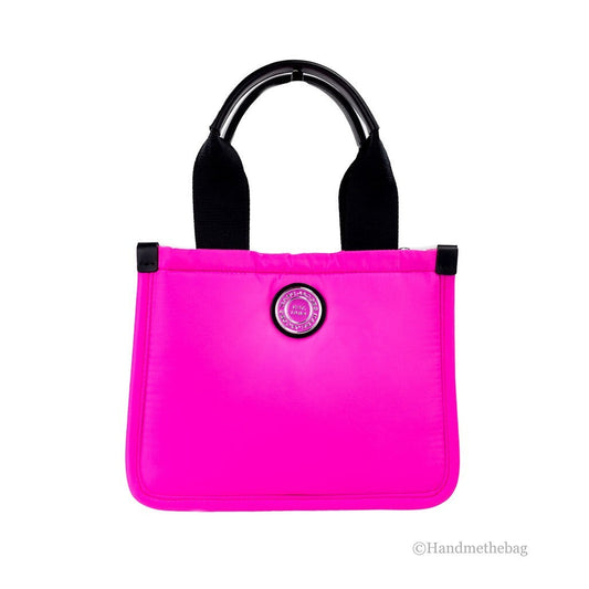 Marc Jacobs The Mini Tote Neon Fuchsia Nylon Tote Bag