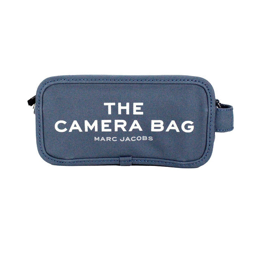 Marc Jacobs The Camera Bag Blue Shadow Cotton Crossbody Bag