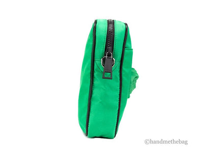 Versace Medusa Bright Green Nylon Crossbody Bag