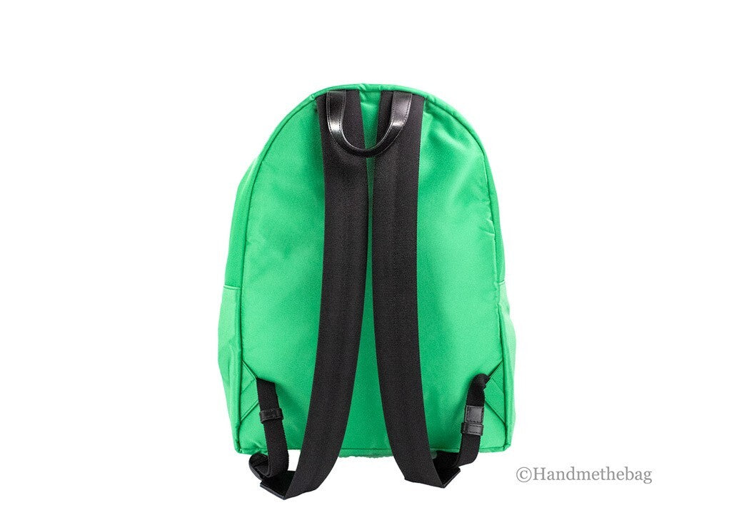 Versace Medusa Bright Green Nylon Backpack