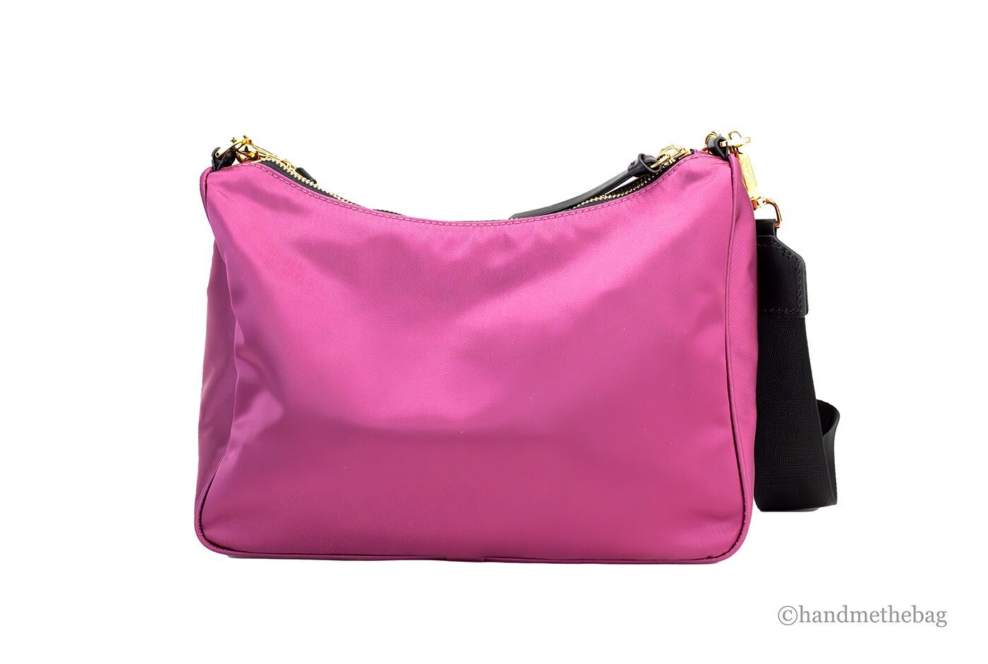 Versace Medusa Dahlia Nylon Crossbody Bag