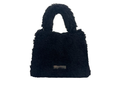 Marc Jacobs The St. Marc Mini Top Handle Satchel Faux Fur Bag