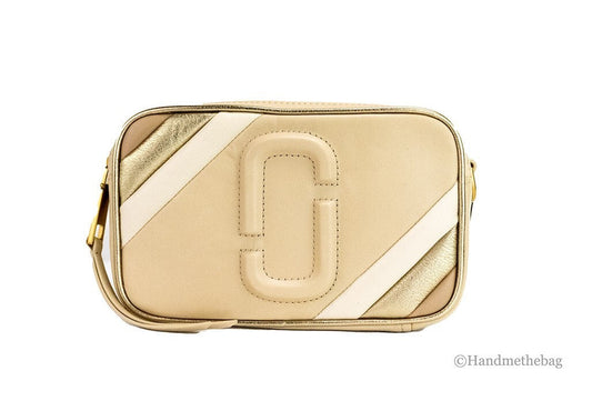 Marc Jacobs The Moto Shot 21 Curds Leather Camera Crossbody Bag