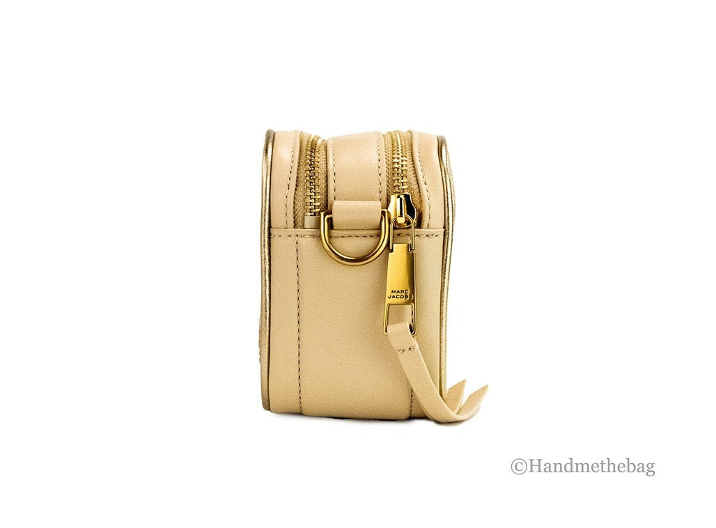 Marc Jacobs The Moto Shot 21 Curds Leather Camera Crossbody Bag