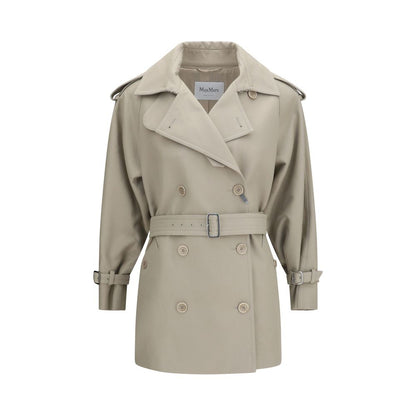 Max Mara Beige Cotton Trench Coat