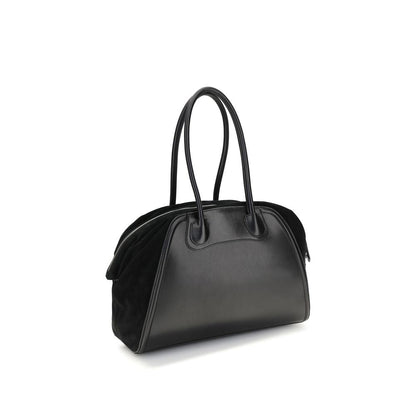 Vivienne Westwood Shirley Black Calf Leather Shoulder Bag