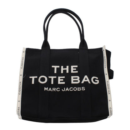 Black Fabric Shoulder Bag