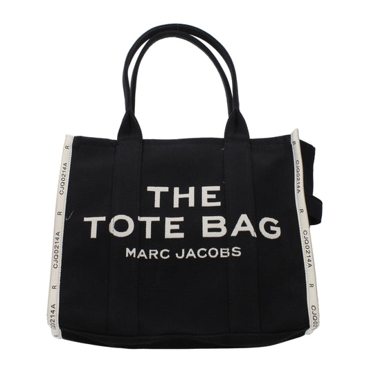 Marc Jacobs The Tote Bag Black Fabric Shoulder Bag