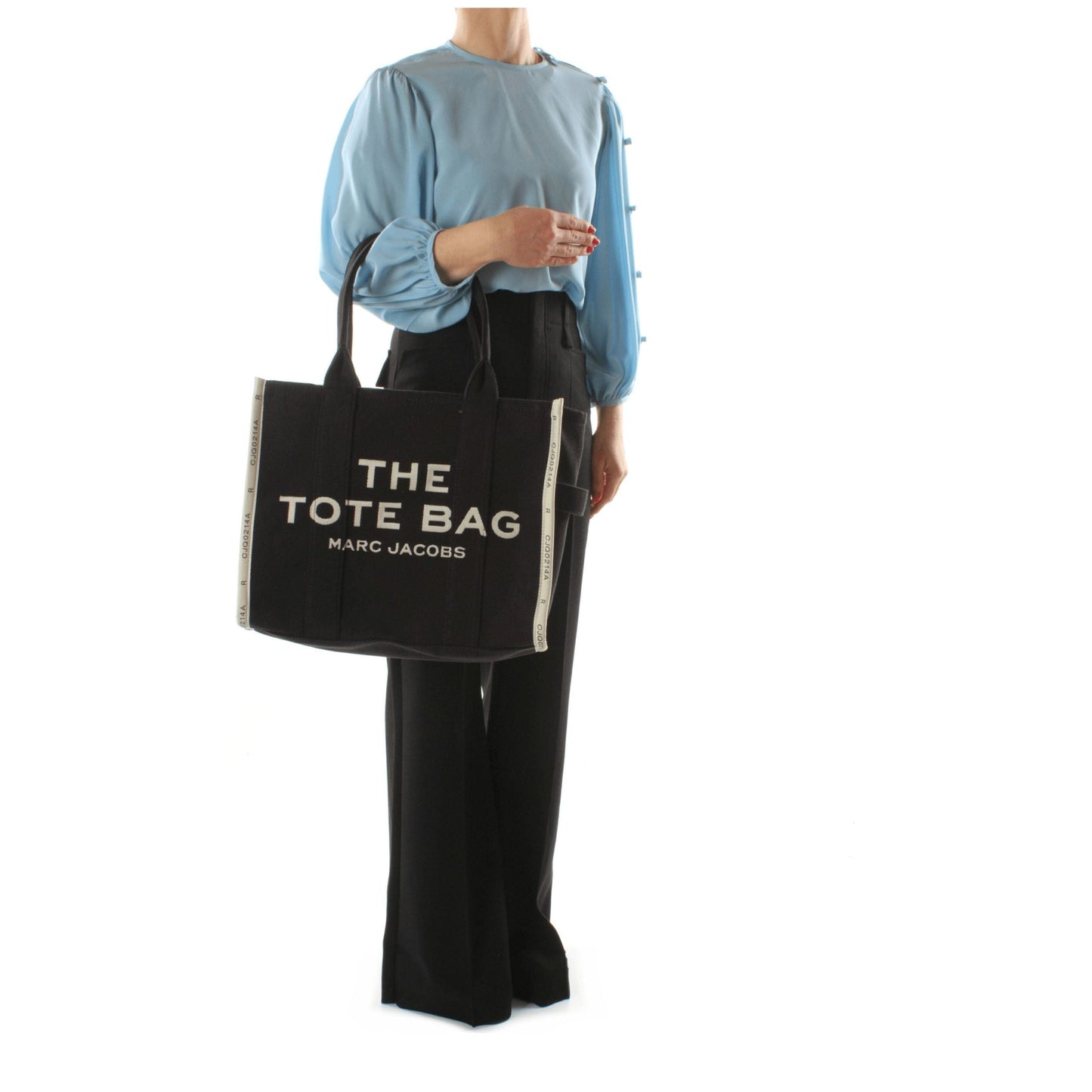 Marc Jacobs The Tote Bag Black Fabric Shoulder Bag