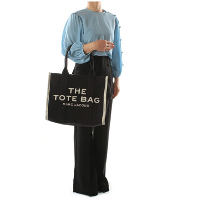 Marc Jacobs The Tote Bag Black Fabric Shoulder Bag
