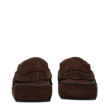 Jacquemus Les Mocassins Carrés Brown Suede Loafers