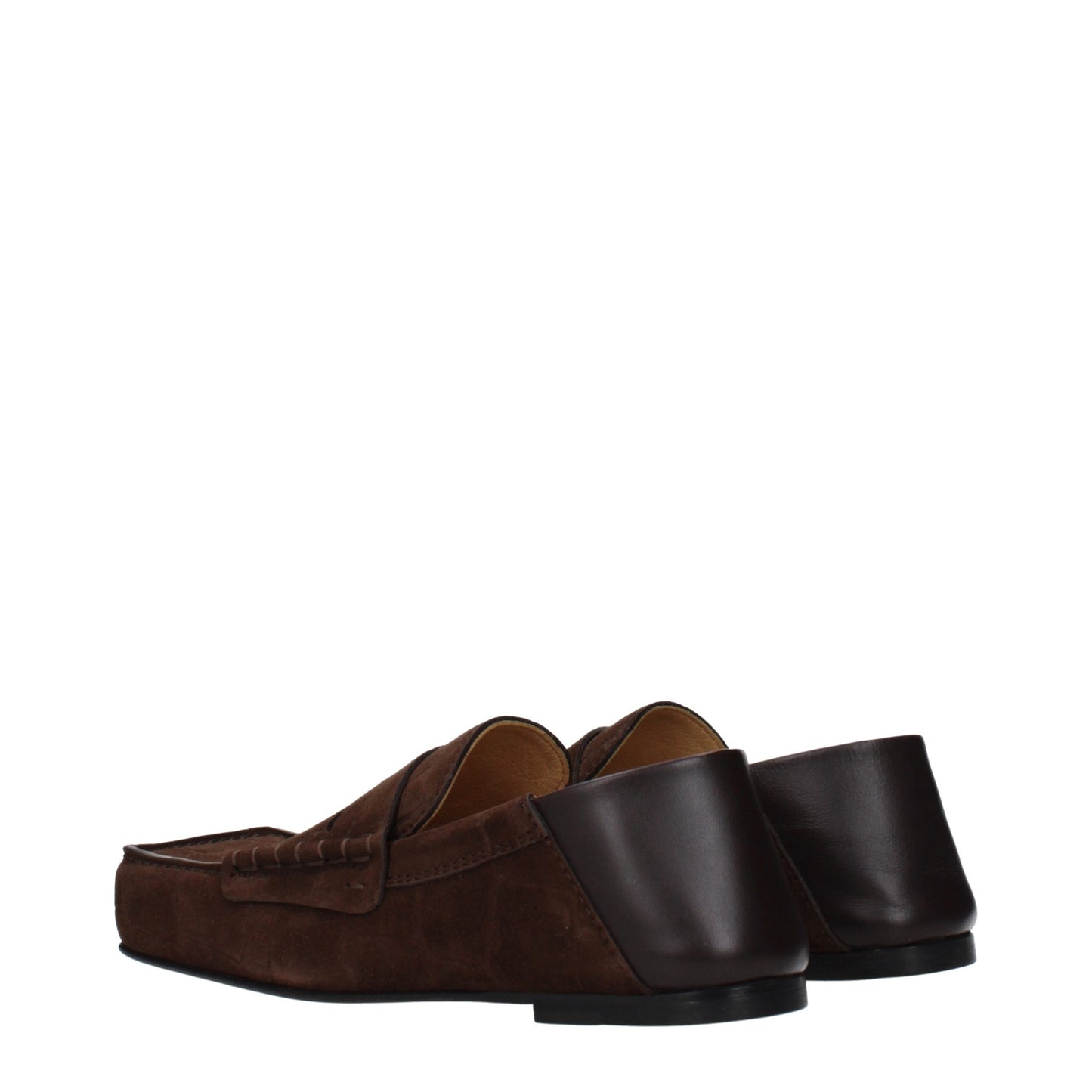 Jacquemus Les Mocassins Carrés Brown Suede Loafers
