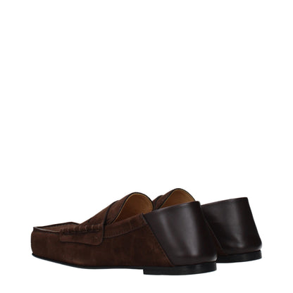 Jacquemus Les Mocassins Carrés Brown Suede Loafers