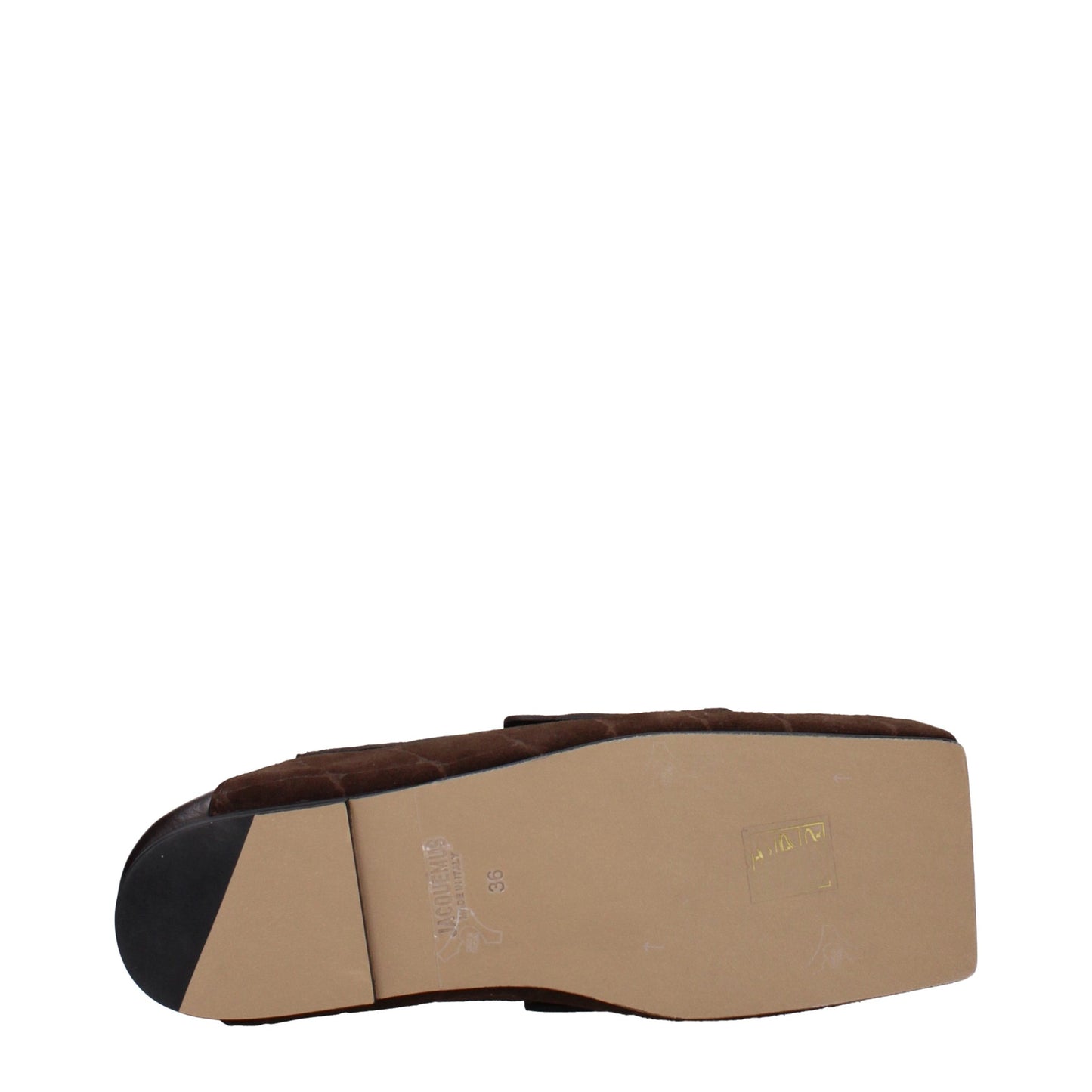 Jacquemus Les Mocassins Carrés Brown Suede Loafers