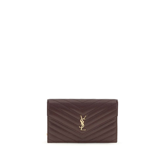 Bordeaux Calf Leather Bos Taurus Clutch Bag