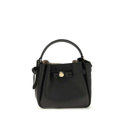 Black Calf Leather Bos Taurus Shoulder Bag