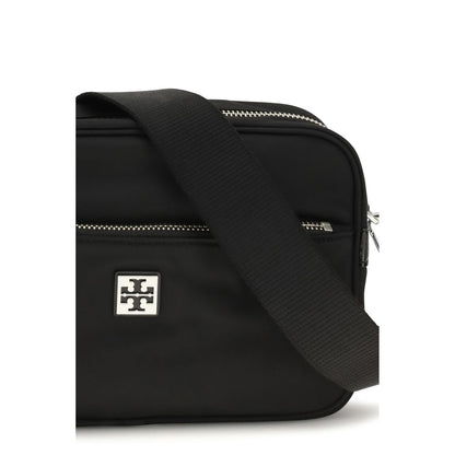 Black Polyamide Shoulder Bag