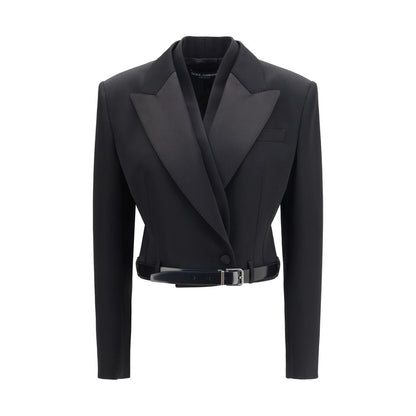 Dolce & Gabbana Black Wool Jacket