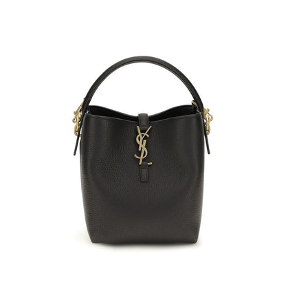 Black Calf Leather Bos Taurus Backet Bag
