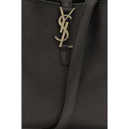 Black Calf Leather Bos Taurus Backet Bag
