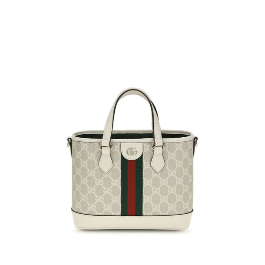 White Fabric Shoulder Bag