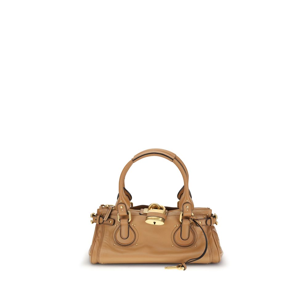 Chloé Paddington Brown Buffalo Leather Shoulder Bag