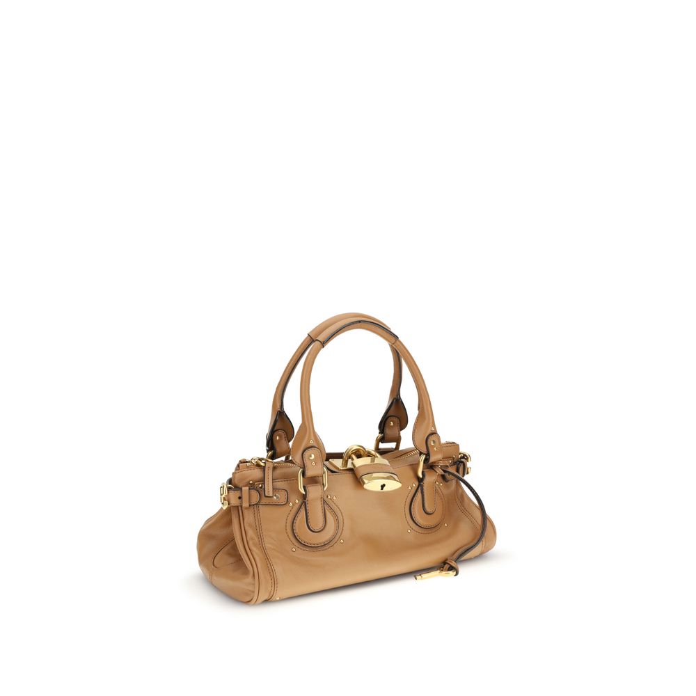 Chloé Paddington Brown Buffalo Leather Shoulder Bag