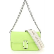Marc Jacobs The J Marc Shoulder Bag Green Glow Leather