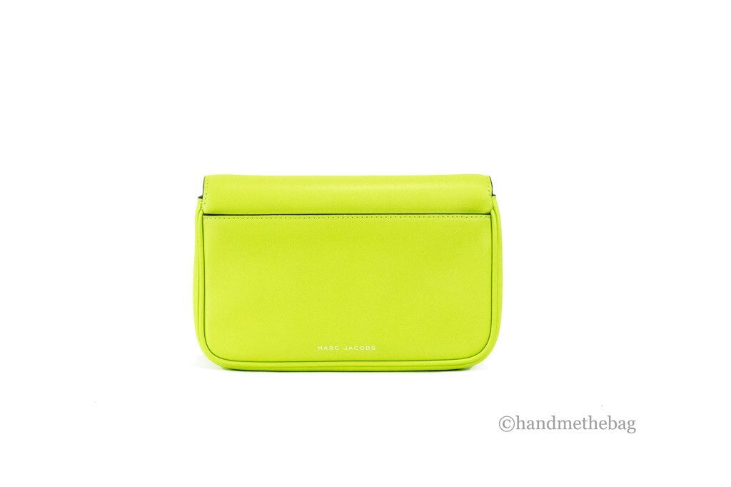 Marc Jacobs The J Marc Shoulder Bag Green Glow Leather