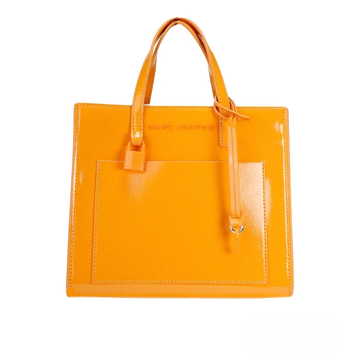 Marc Jacobs The Mini Grind Scorched Patent Leather Crossbody Bag