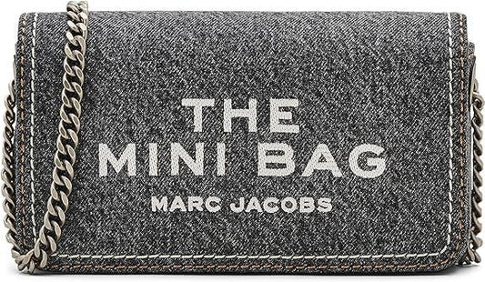 Marc Jacobs The Denim Chain Mini Bag Black Wash